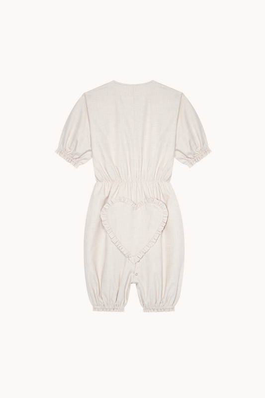 Heart Flap Onesie