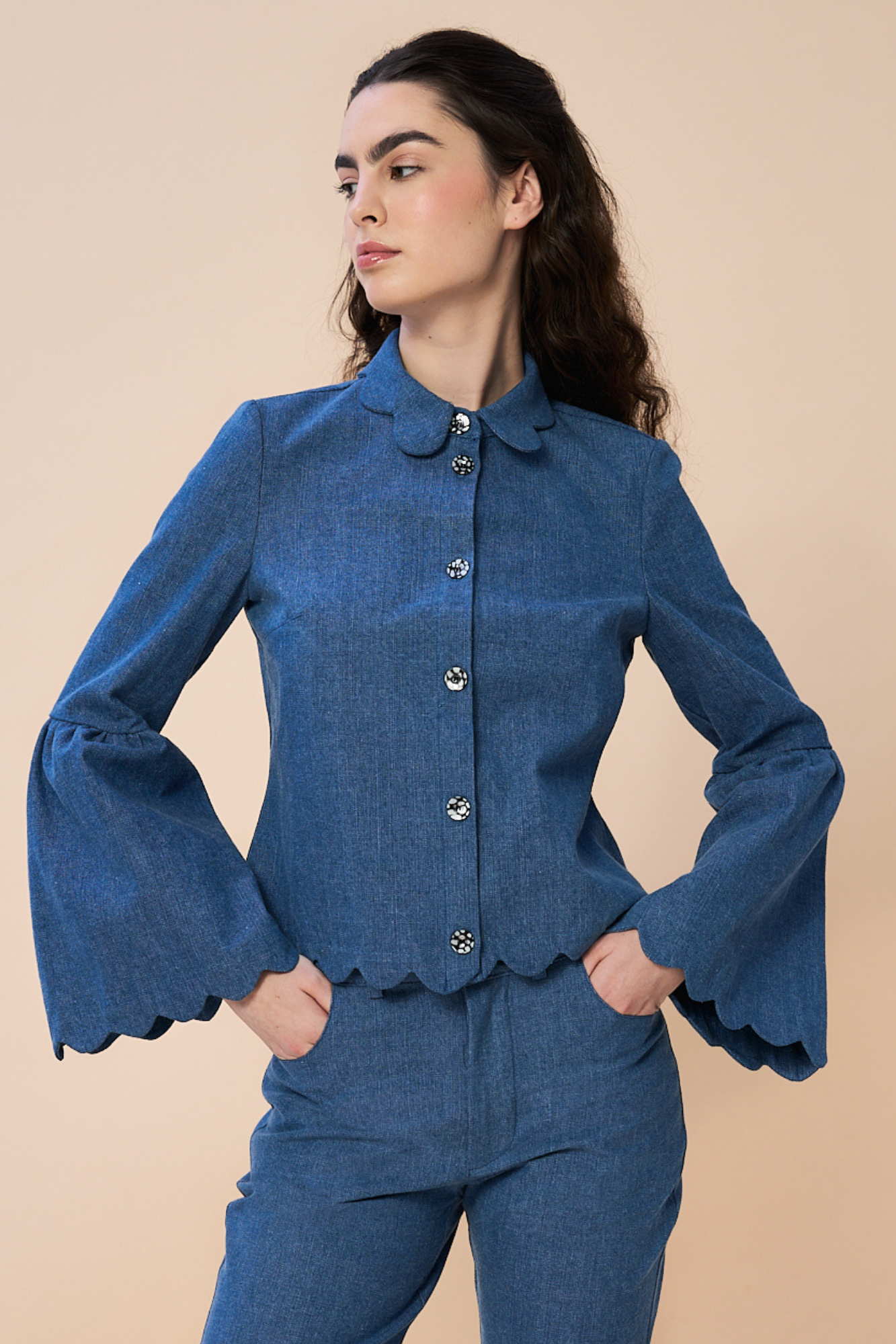 Daisy Denim Jacket