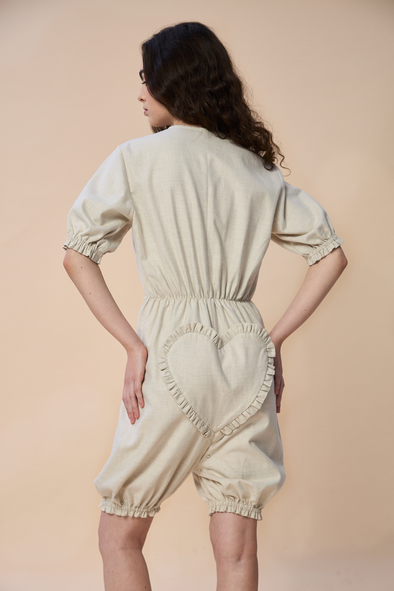 Heart Flap Onesie