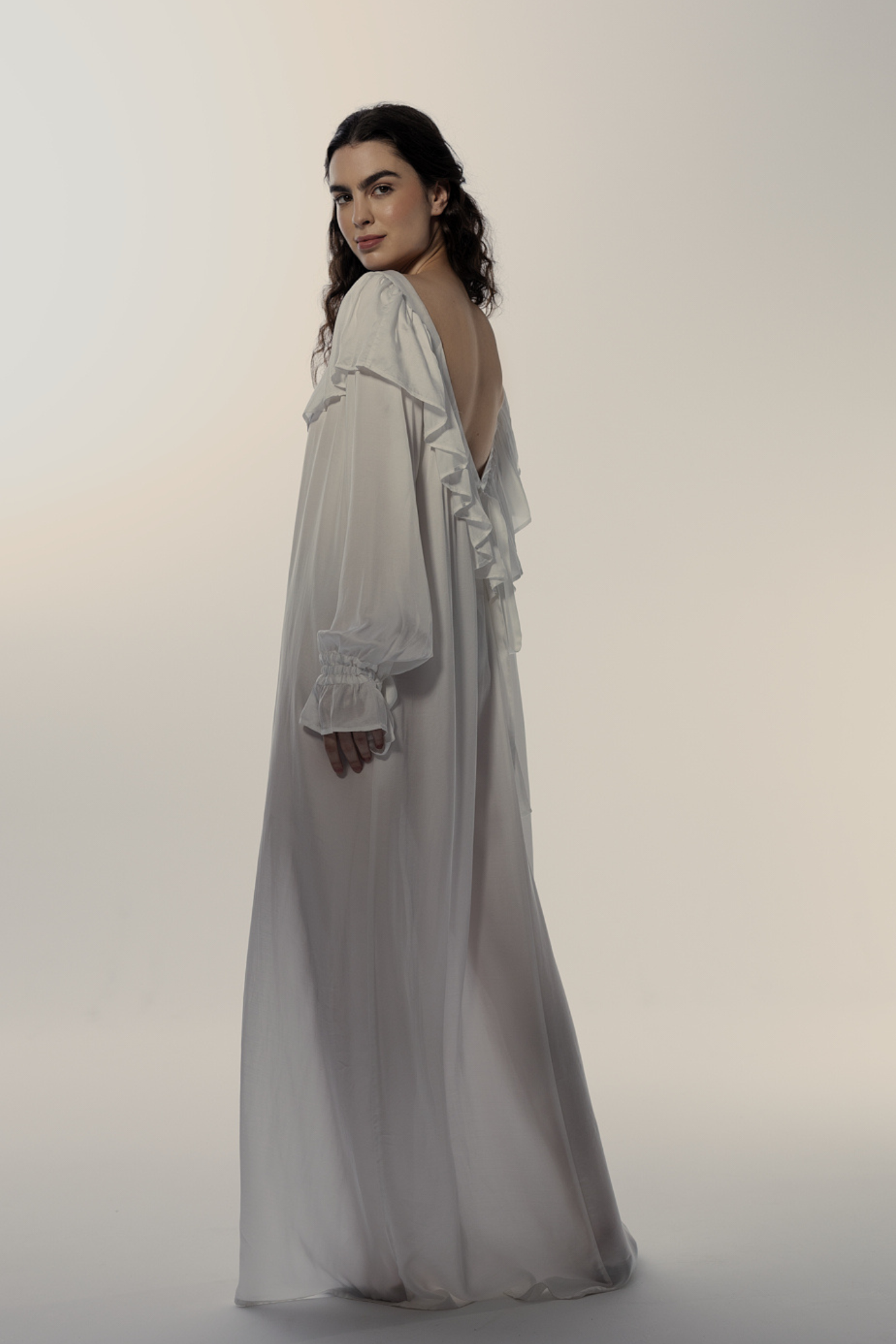 Majorelle White Dress