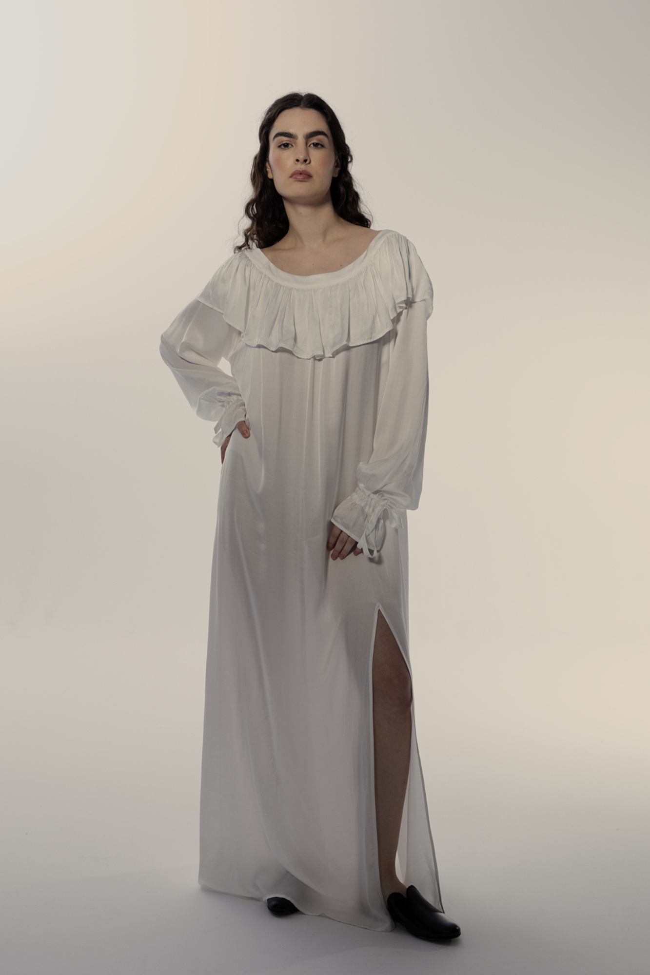 Majorelle White Dress